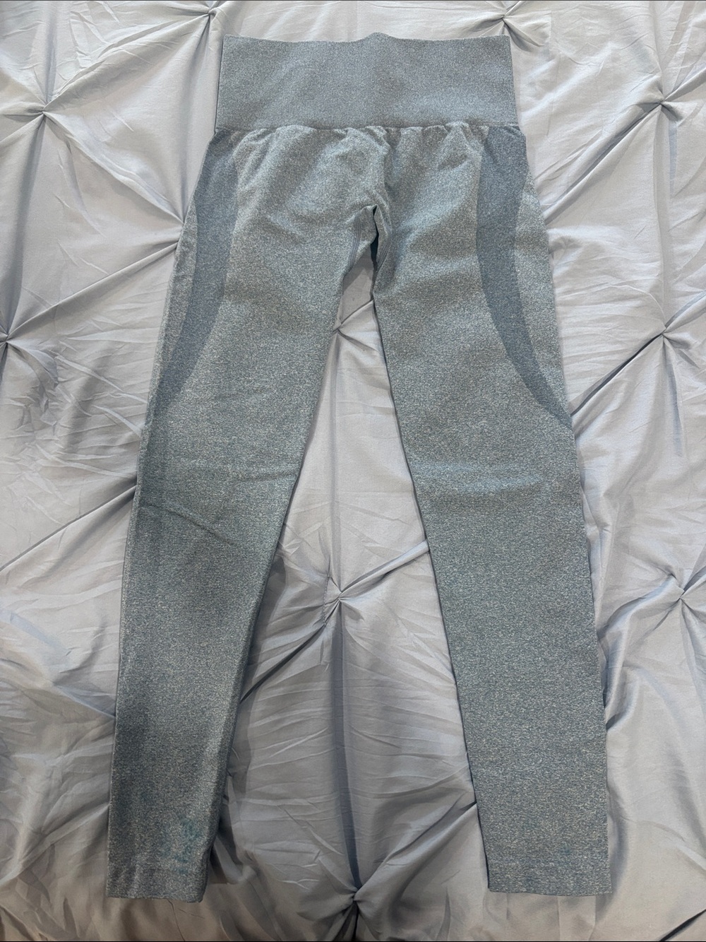 NVGTN High-Waist Gray Seamless Leggings